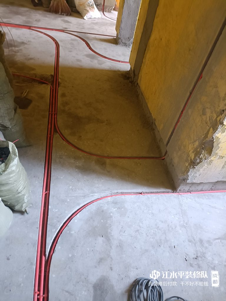 成都装修府青路二手房水电改造